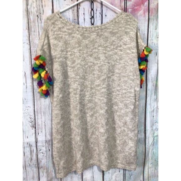 Soft Surroundings Size Small Sweater Tassel Sleeves 🌸🌺 - Picture 6 of 12